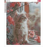 Алмазная мозаика  Феникс+ Котик у окошка 68641