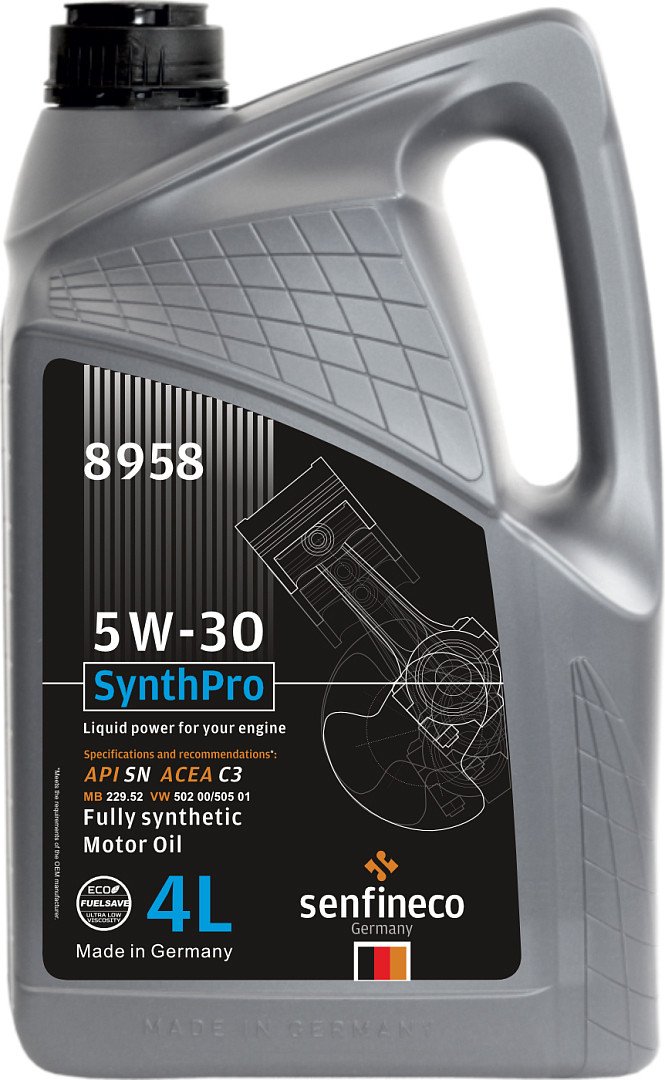 

Моторное масло Senfineco SynthPro 5W-30 API SN ACEA C3, 4л