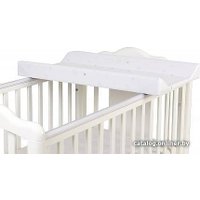 Пеленальная доска Polini Kids French Teddy 65x65 0002139-14 (белый/серый)