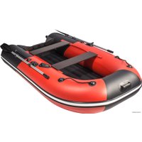 Моторно-килевая лодка Ривьера Компакт 2900 НДНД (комби красный/черный)