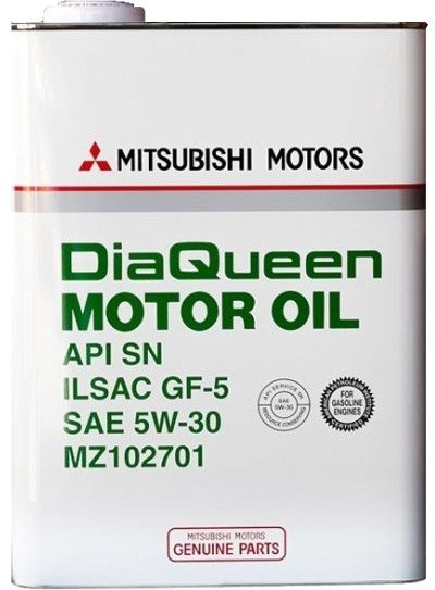

Моторное масло Mitsubishi DiaQueen SN 5W-30 (MZ102701) 4л