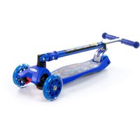 Двухколесный детский самокат Полесье Со складной ручкой 0072C-V1(С) (синий)