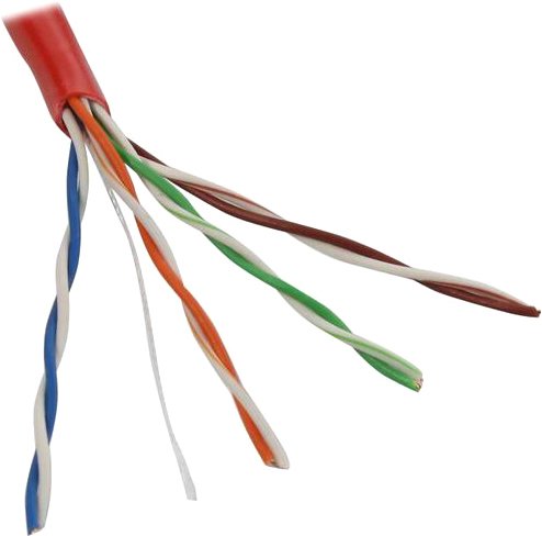 

Кабель 5bites UTP Cat.5е US5505-100A-RD (100 м, красный)