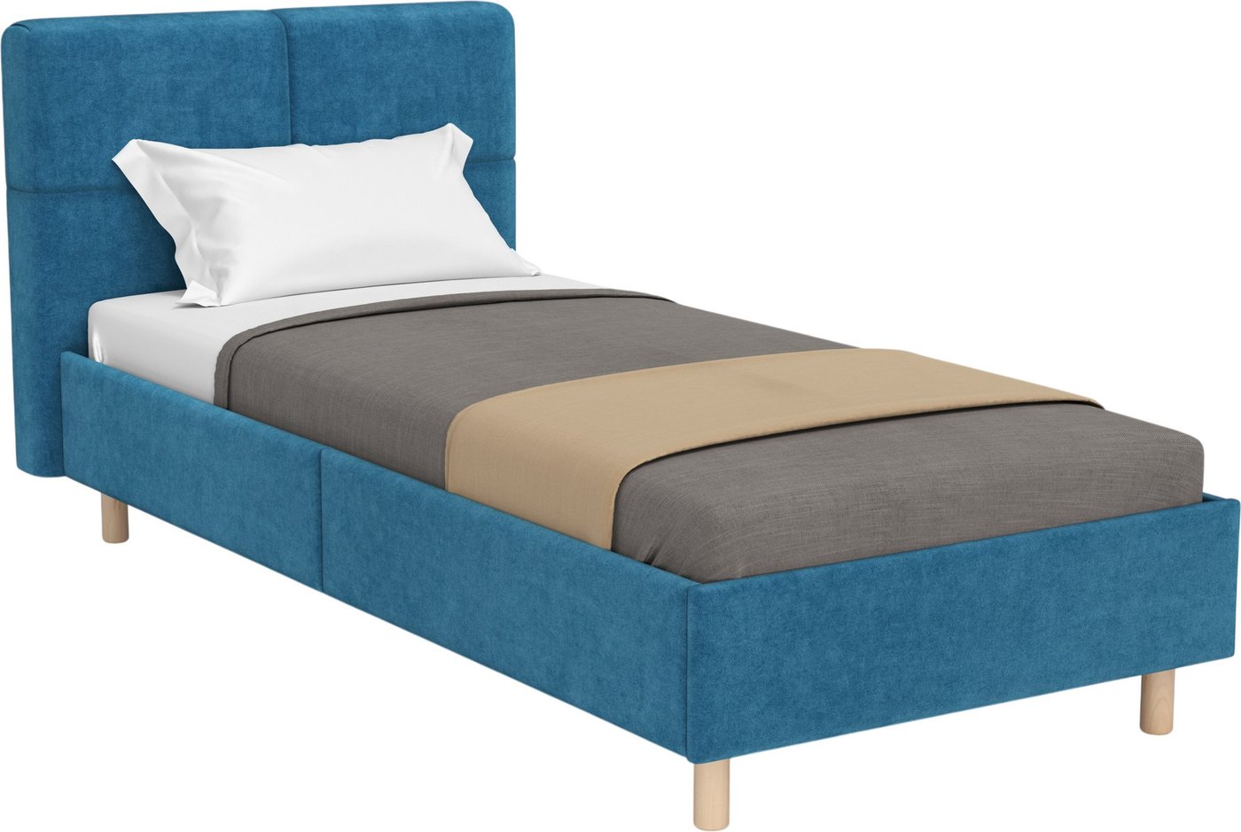 Кровать Mio Tesoro Letto 617 90x200 (синий 1347)