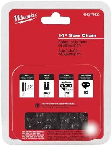 

Цепь для пилы Milwaukee 4932479820