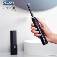 Электрическая зубная щетка Oral-B Genius X 20000N D706.515.6X (черный)