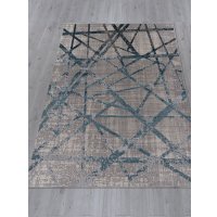 Ковер для жилой комнаты Merinos Liman F478-STAN-GRAY-BLUE (1.2х1.8)