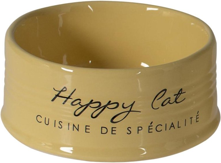 

Миска Duvo Plus Bowl Stone Happy Cat (желтый)