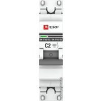 Выключатель автоматический EKF PROxima 1P 2А (C) 6кА ВА 47-63 DC mcb4763-DC-1-02C-pro в Лиде