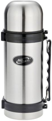 Термос БИОСТАЛЬ NY-1200-2 (серебристый)