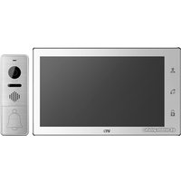 Комплект видеодомофона CTV DP4102AHD (белый)