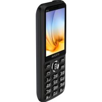 Кнопочный телефон Maxvi K15c (черный)
