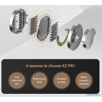 Наушники KZ Acoustics PR1 Balanced Edition (с микрофоном)