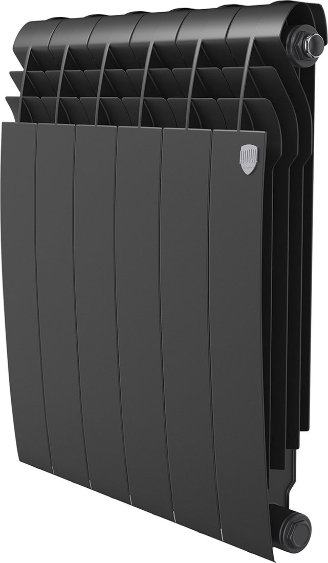 

Биметаллический радиатор Royal Thermo Biliner B 500 Черный - 6 секций