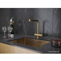 Смеситель Paulmark Skalen Sk213020-BG (брашированное золото)