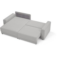 Угловой диван Mio Tesoro Таун 264 1.5ек-1.5пф (1366 светло-серый)