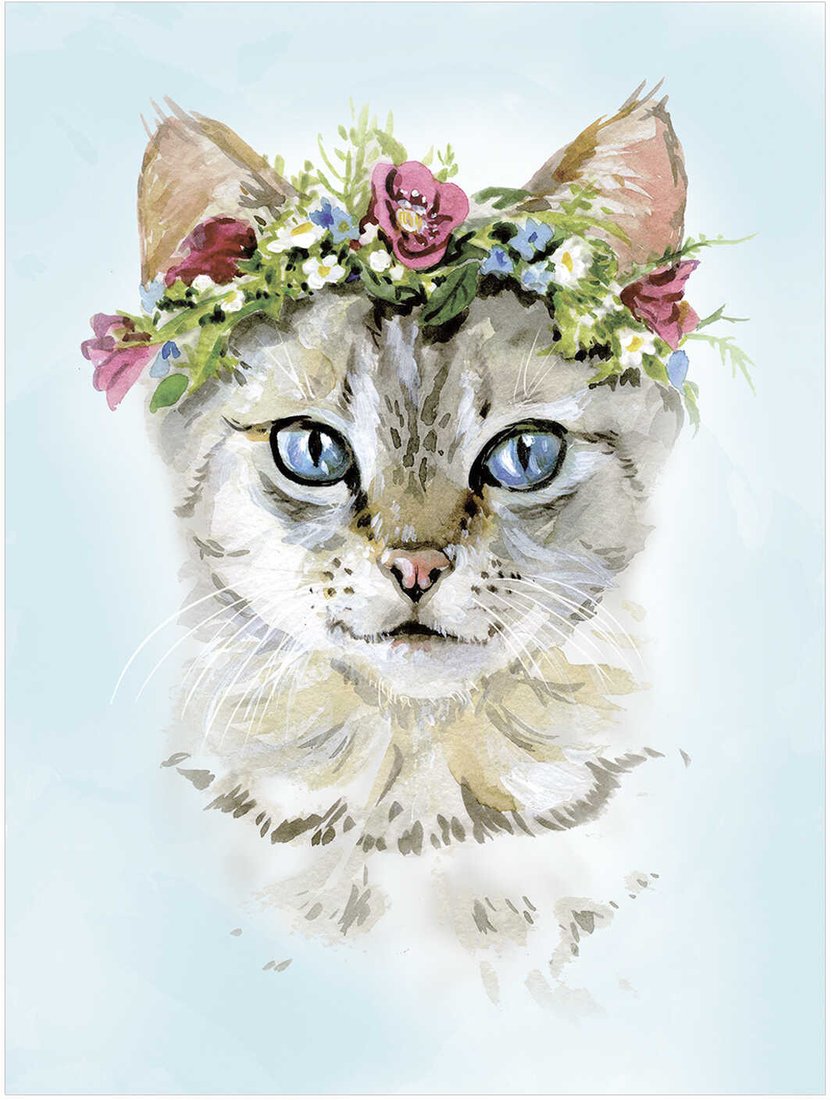 

Алмазная мозаика Феникс+ Кошка Фрида 62386