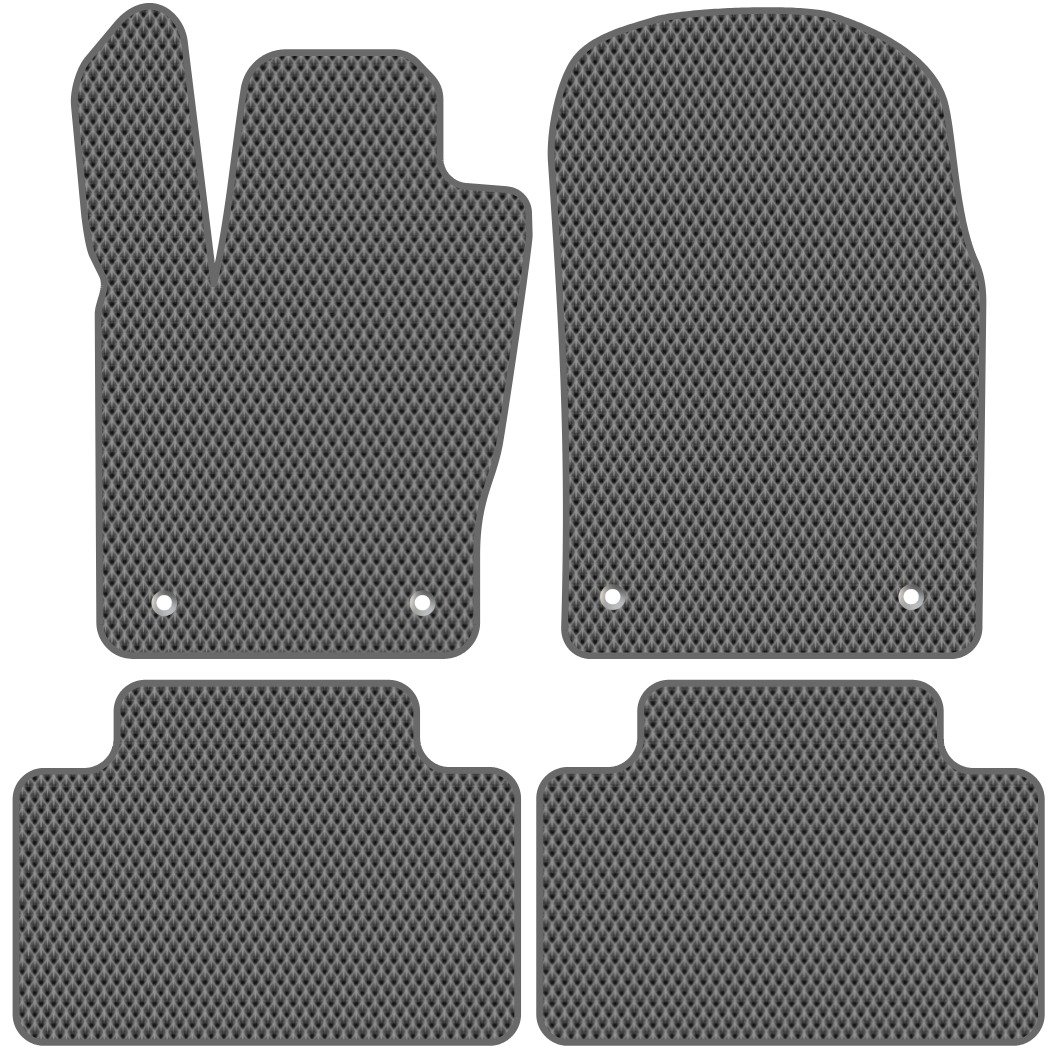 

Комплект ковриков для авто Alicosta Jeep Grand Cherokee IV (suv / WK2) 2013 - Н.В. (серый, ромб)