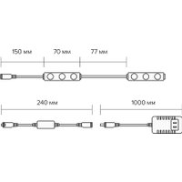 Светодиодная лента JAZZway ML-L20 5050334
