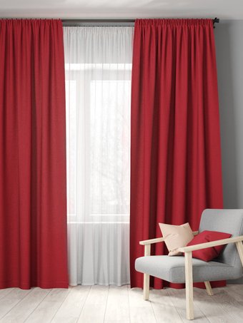 Loon Линен 1.5x2.7 м (красный, 2 шт)