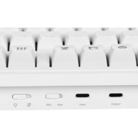 Клавиатура Dark Project KD87A+Numpad (G3ms Moonstone Switch, белый)