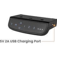 Стол для работы стоя ErgoSmart Ergo Desk Prime 1380x800x18 мм (дуб натуральный/белый)