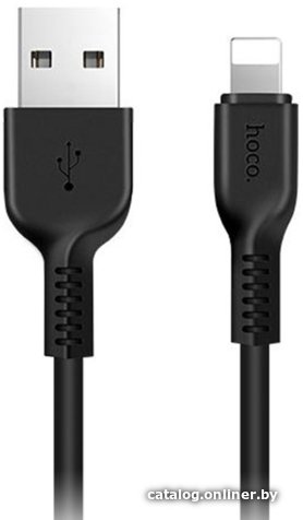 Кабель Hoco X13 Lightning (1 м, черный)