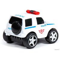 Легковой автомобиль Полесье Крутой Вираж автомобиль-полиция инерционный 79824 (синий)