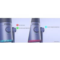 Проводной микрофон Maono DM30 (сиреневый)