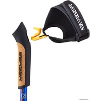 Палки для скандинавской ходьбы Berger Blade 77-135 (красный/желтый/синий)