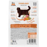 Сухой корм для кошек Brit care Cat Sterilised Weight Control с рыбой и индейкой 400 г