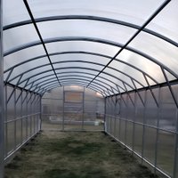 Теплица Импласт Нова прямостенная 3х8м 15576 (с сотовым поликарбонатом)