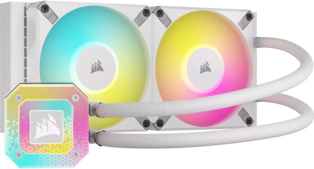 

Система жидкостного охлаждения для процессора Corsair iCUE H100i Elite Capellix XT White CW-9060072-WW