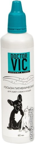Лосьон Doctor VIC гигиенический для ушей собак и кошек (60 мл)