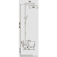 Душевая система  Vieir V113562-G