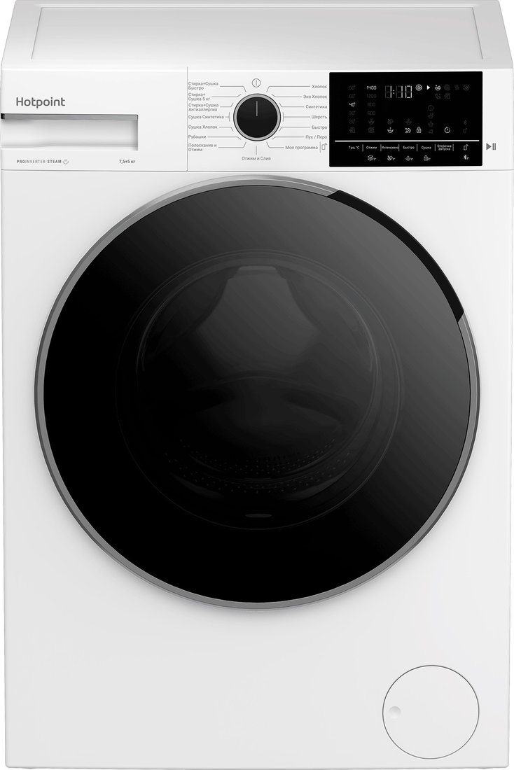 

Стирально-сушильная машина Hotpoint WDSH 75549 VWX