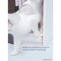 Туалет-домик Furrytail XL Semi-Closed Glow House Cat Litter Box with Scoop