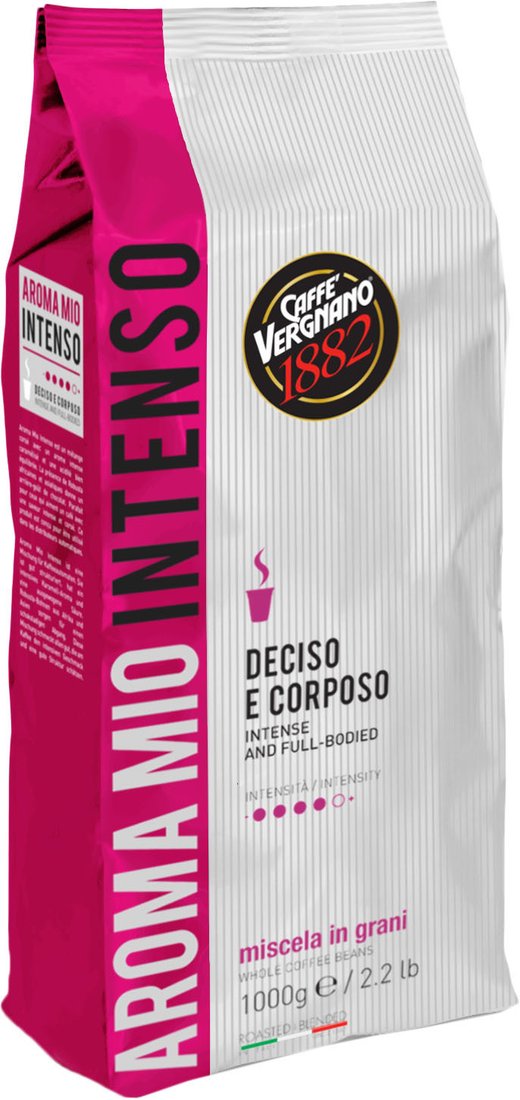 

Кофе Caffe Vergnano Aroma Mio Intenso зерновой 1 кг