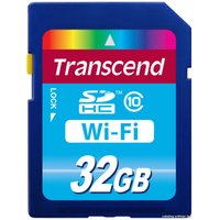 Карта памяти Transcend Wi-Fi SD Card (Class 10) 32GB (TS32GWSDHC10)