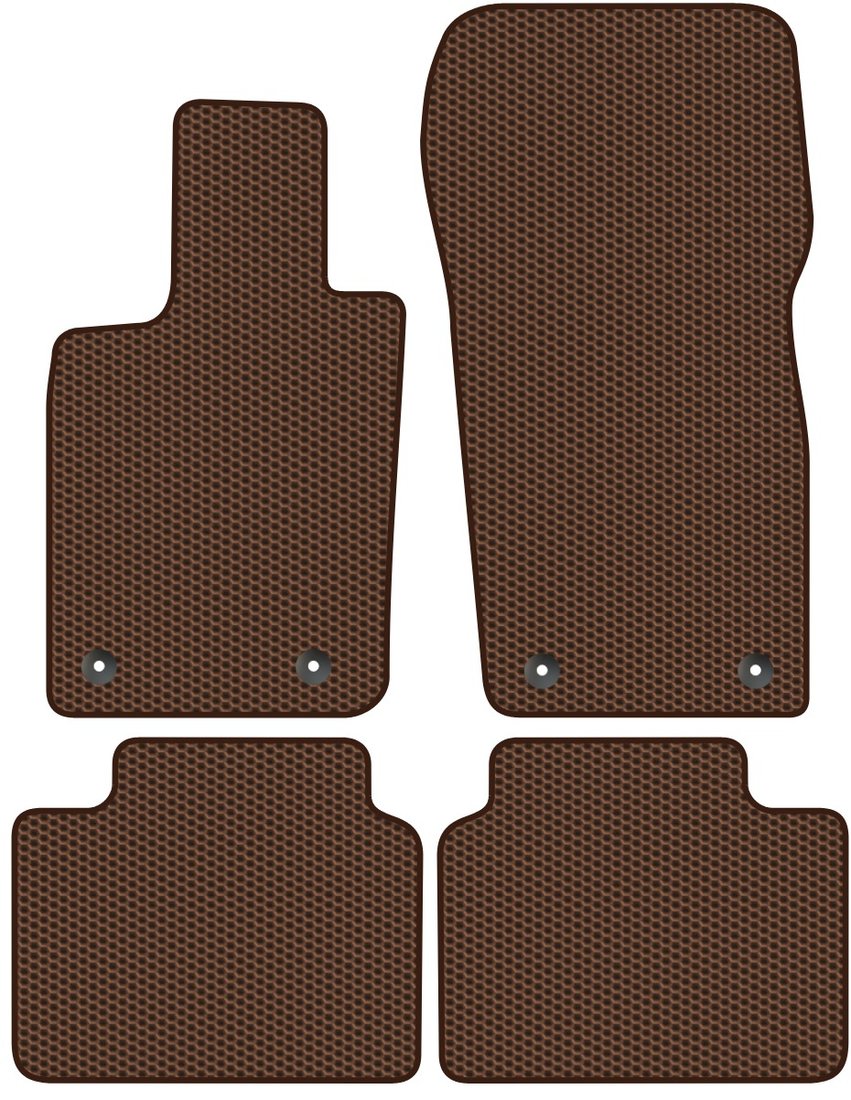 

Комплект ковриков для авто Alicosta Porsche Panamera II (лифтбек / 971) 2016 - Н.В. (коричневый, сота)