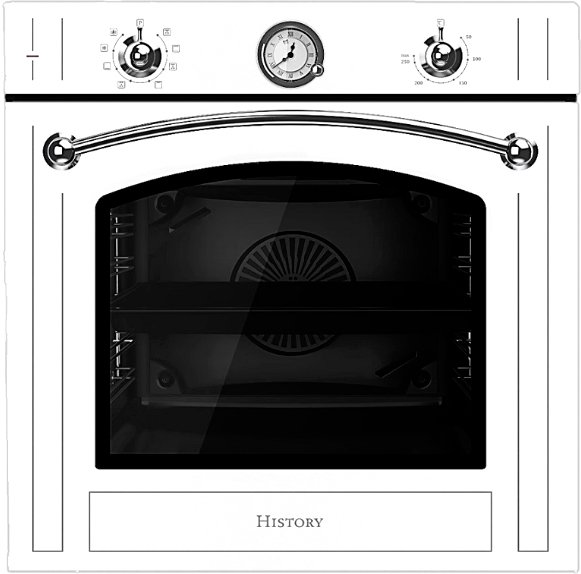 

Электрический духовой шкаф HiSTORY OE778B.RWH
