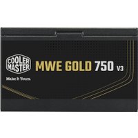Блок питания Cooler Master MWE Gold 750 V3 ATX 3.1 Non-Modular MPE-7506-ACAG-BEU