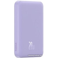 Внешний аккумулятор Baseus Magnetic Mini Wireless Fast Charge Power Bank 20W 5000mAh (фиолетовый)