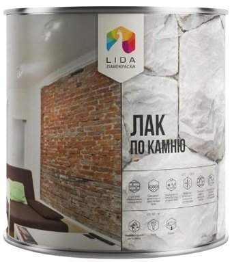 Лак LIDA по камню 2л