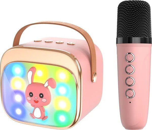 

Беспроводная колонка Maxtop KK03 (кролик, розовый)