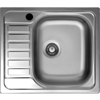 Кухонная мойка Kromevye EC 196 D R (чаша справа)