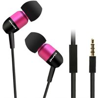 Наушники Awei Capsule Q8i (черный/розовый)