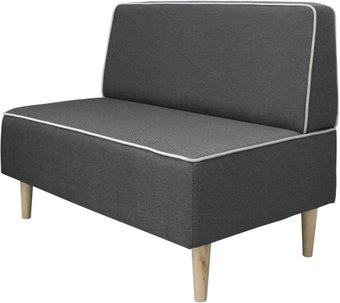 Диван Brioli Рони двухместный 1.2м (F17 массив/лак)