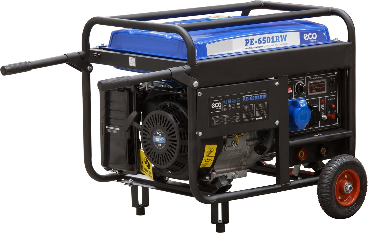 

Бензиновый генератор ECO PE-6501RW