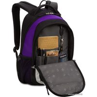 Школьный рюкзак SwissGear SA13852915 (черный/фиолетовый/серебристый)